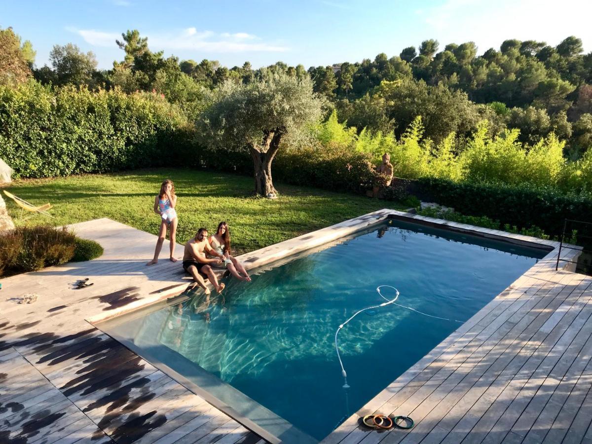 Villa L'Ensoleillee Roquefort Les Pins Dış mekan fotoğraf